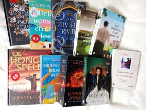 Gekochte boeken op de boekenmarkt Lannoo Tielt